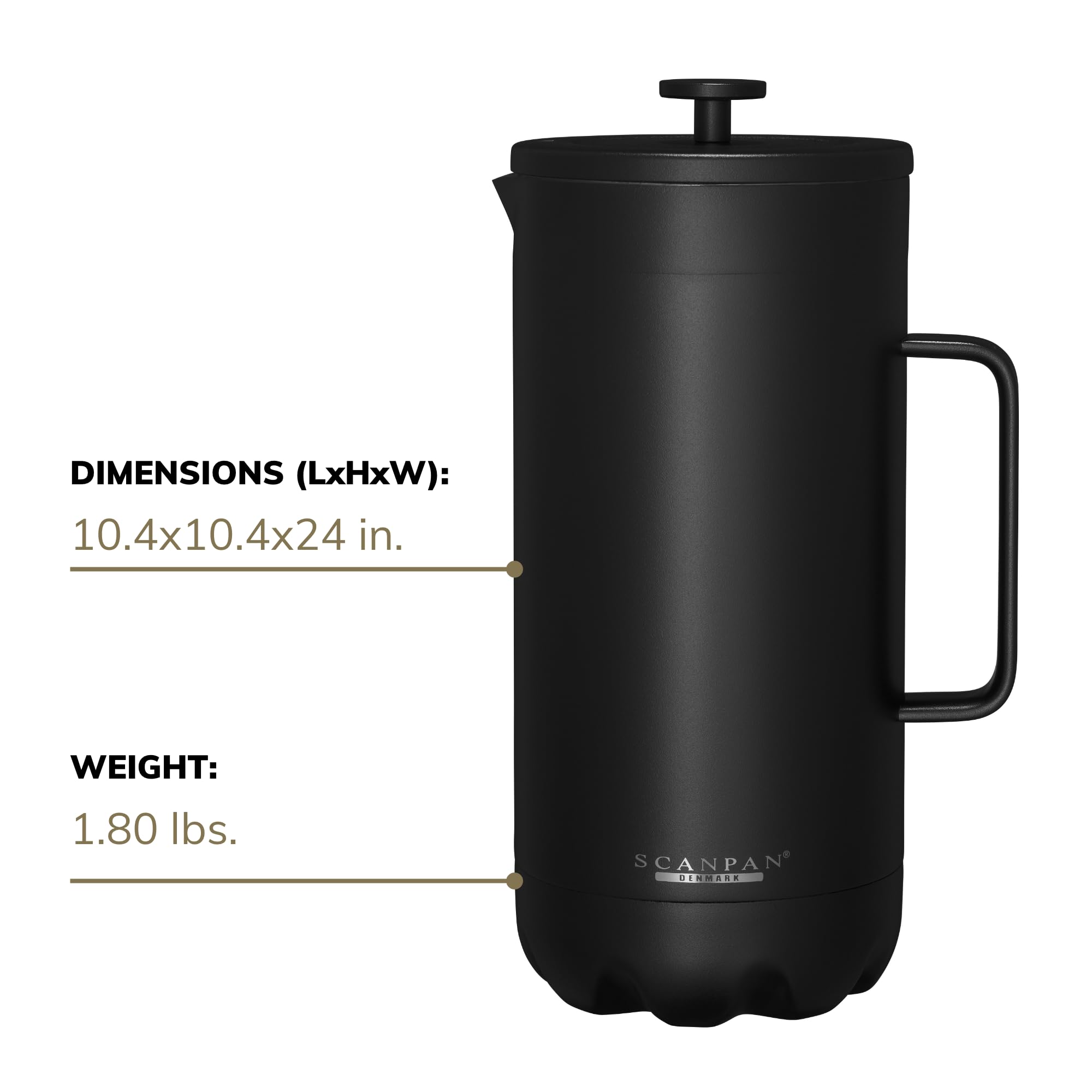 Foto 4 pulgar | Cafetera Francesa Scanpan To Go 1.0l Con 4 Tazas - Venta Internacional.