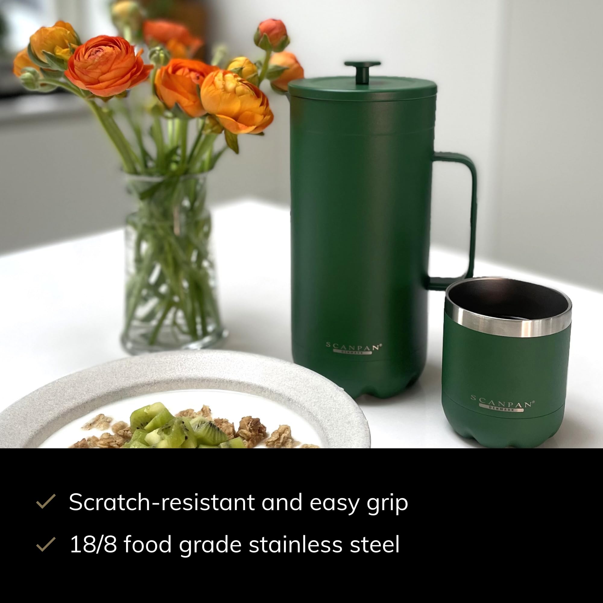 Foto 5 pulgar | Cafetera Francesa Scanpan To Go 1.0l Con 2 Tazas - Venta Internacional.