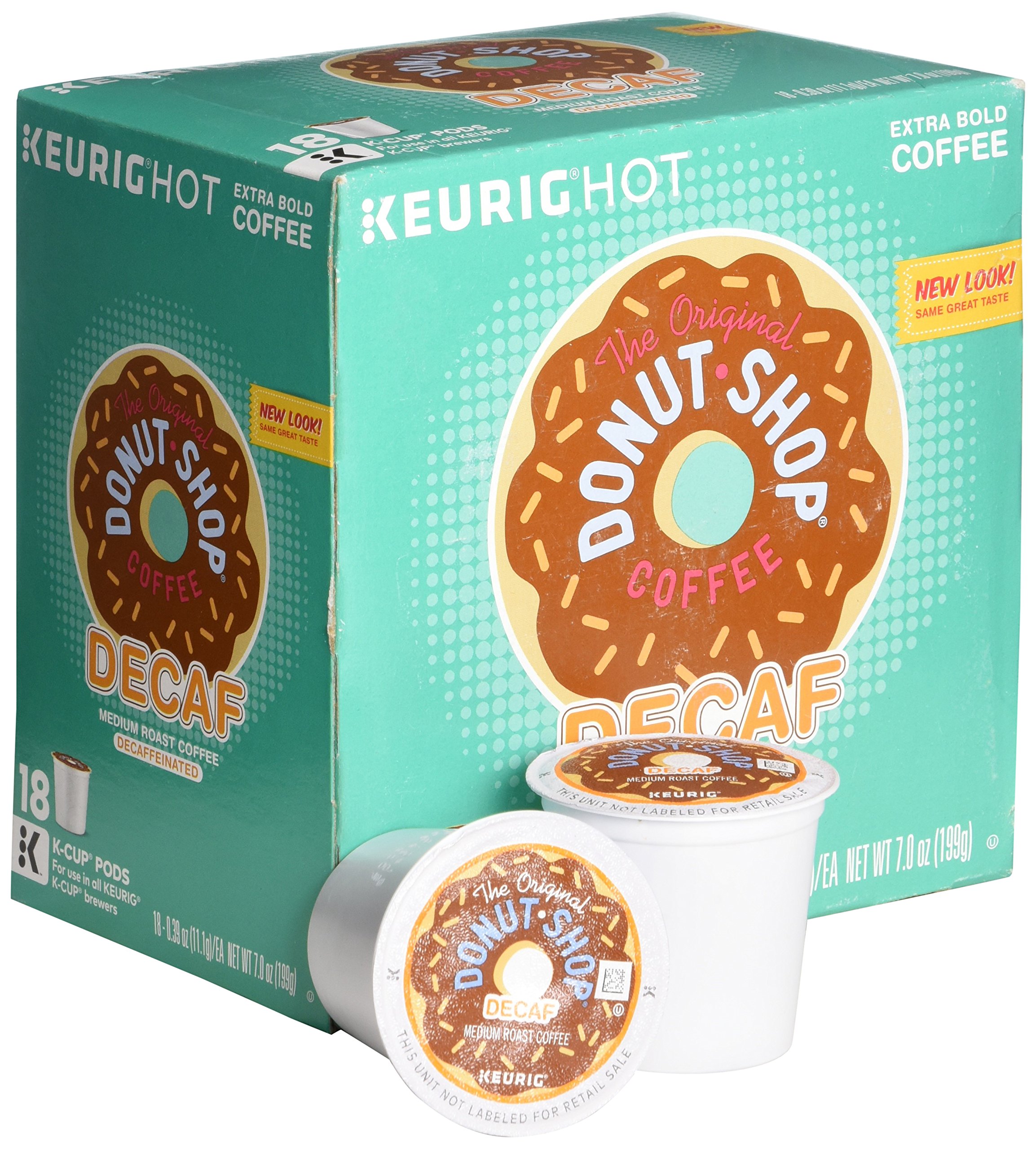 Foto 3 pulgar | Café K-cups The Original Donut Shop Decaf 18 Unidades - Venta Internacional.