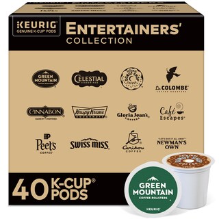 Foto 1 | Paquete Variado De Café Keurig Entertainers 40 Cápsulas K-cup - Venta Internacional.
