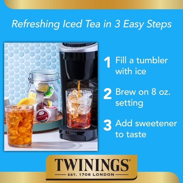 Foto 8 pulgar | Cápsulas Negras K-cup De Tea Twinings Chai Latte  24 Unidades (paquete De 1) - Venta Internacional.