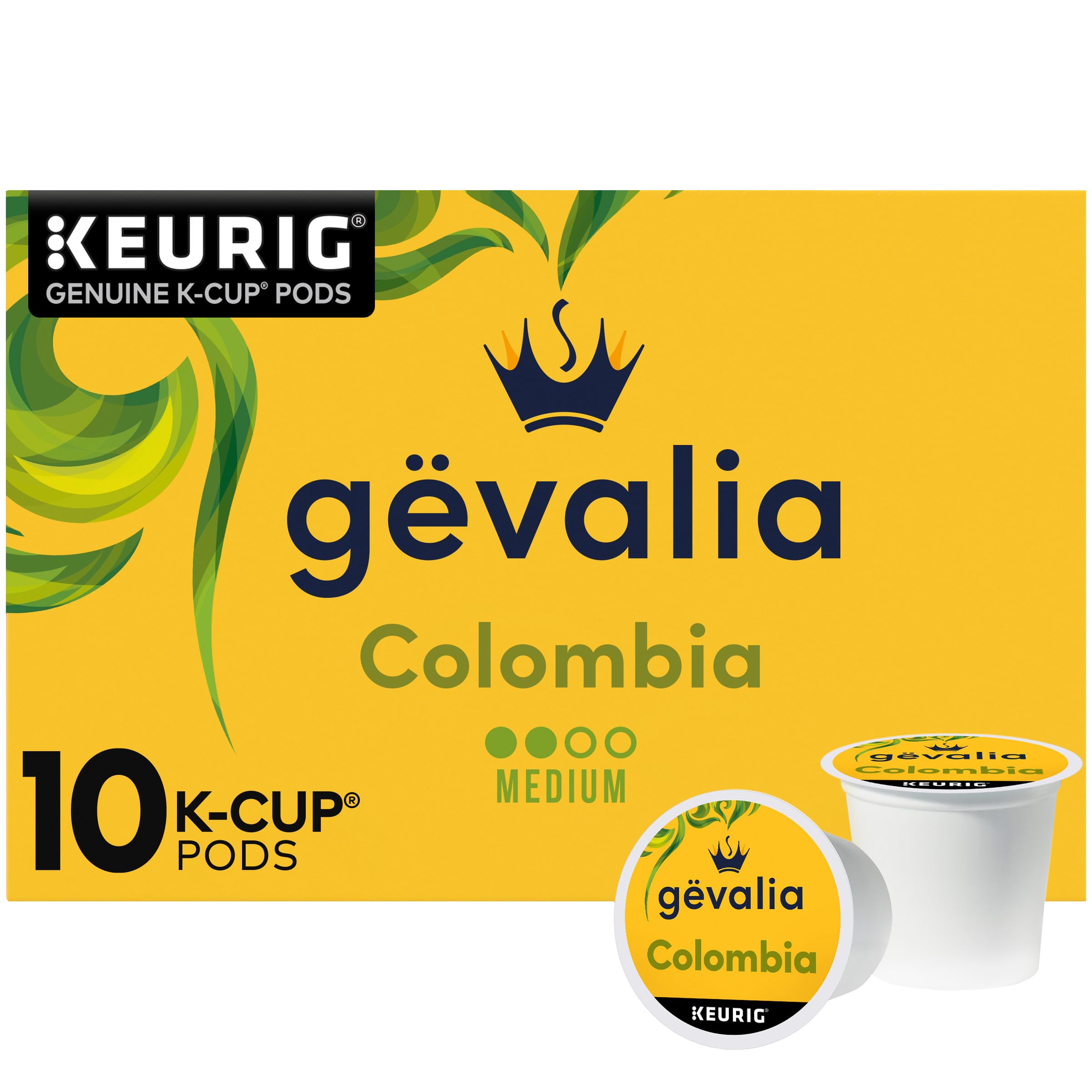 Foto 2 pulgar | Cápsulas De Café Gevalia Colombia Medium Toast K-cup X10 - Venta Internacional.