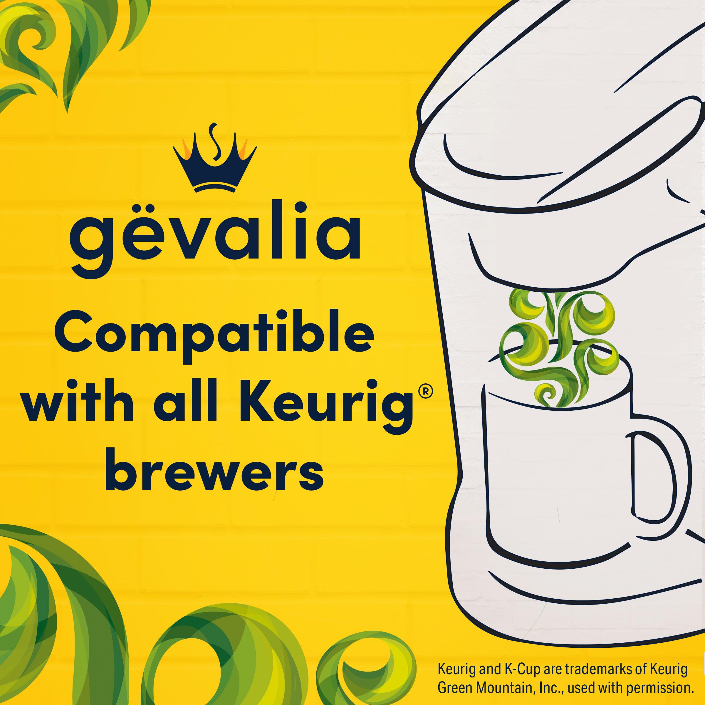 Foto 6 pulgar | Cápsulas De Café Gevalia Colombia Medium Toast K-cup X10 - Venta Internacional.