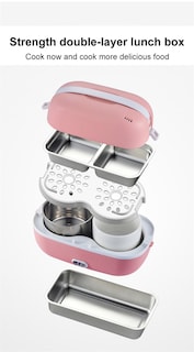 Foto 4 | Venta Internacional- Máquina Eléctrica HTTN Rosa para Cocinar Sopa