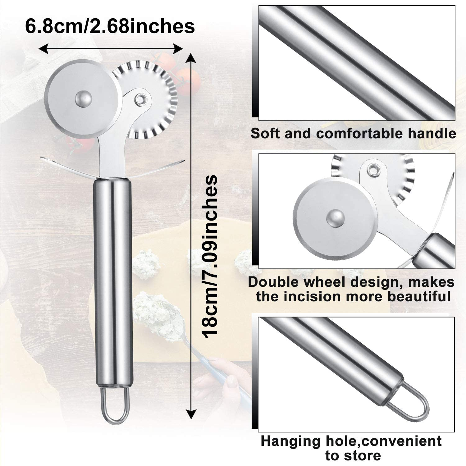 Foto 3 pulgar | Venta Internacional- Molde de Metal Pelmeni para Albóndigas con Cortador de Ravioles Jieyou