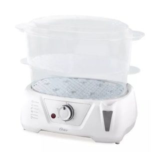 Foto 2 | Vaporera De Alimentos Oster Con 2 Bandejas Plegables Y Temporizador, Blanco