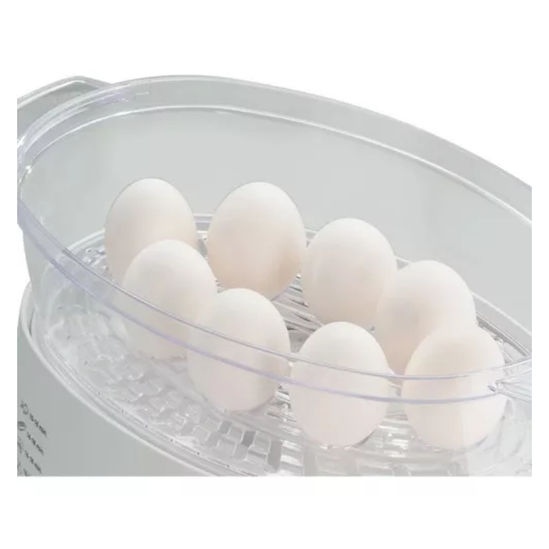 Foto 4 | Vaporera De Alimentos Oster Con 2 Bandejas Plegables Y Temporizador, Blanco