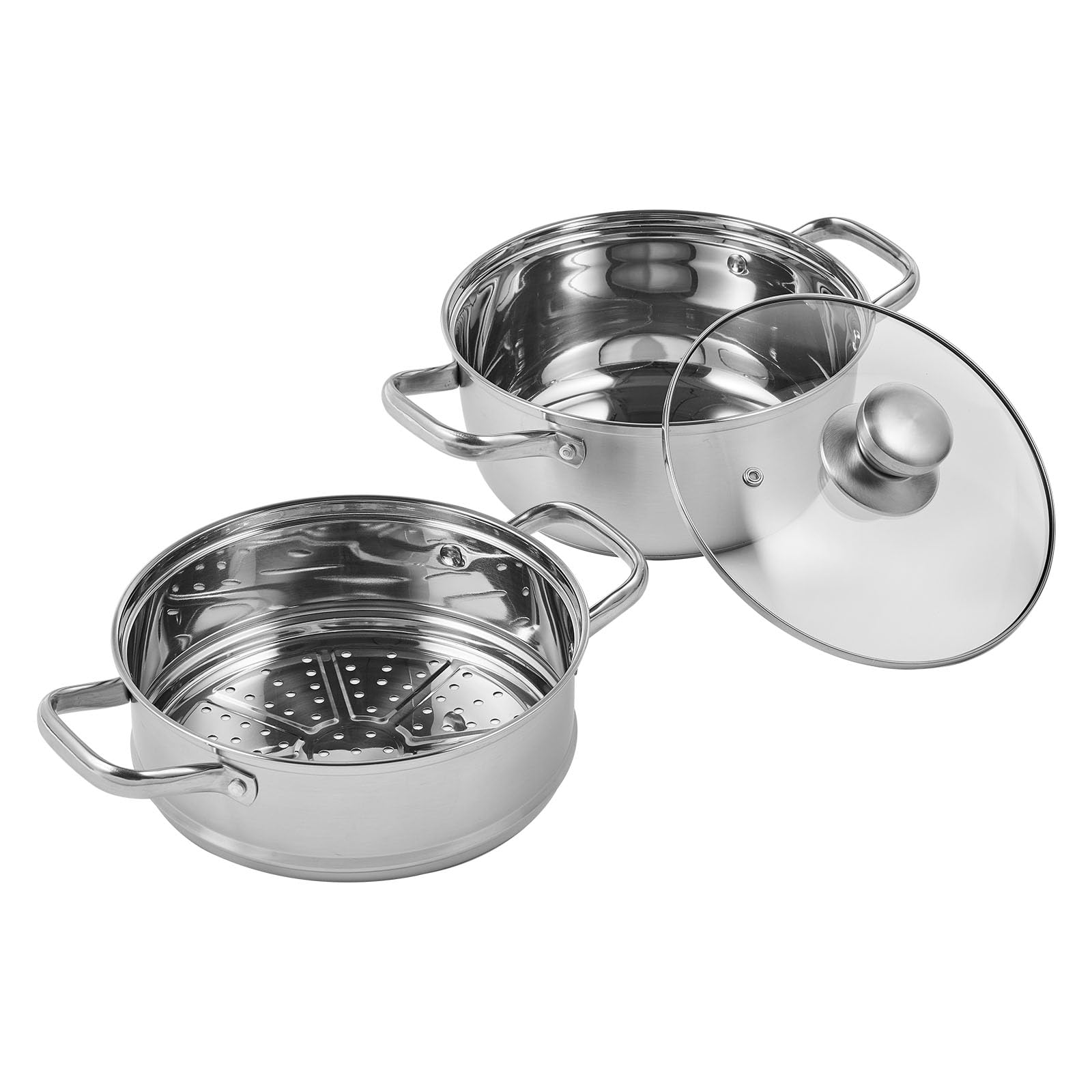 Foto 2 pulgar | Vaporera Vevor con Olla de Acero Inoxidable de 3 l - Venta Internacional