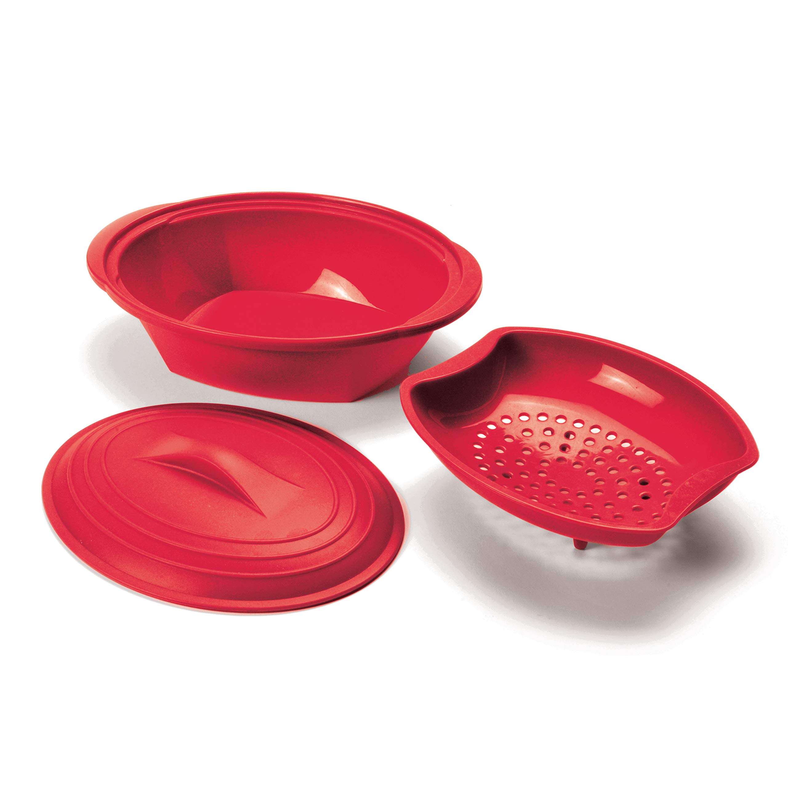 Foto 2 pulgar | Vaporera Norpro Roja 1 L-Venta Internacional