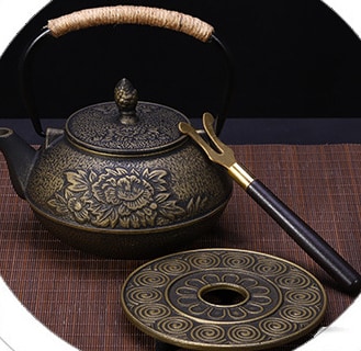 Foto 3 | Venta Internacional-tetera De Hierro Fundido Httn Estilo Japonés De 900 Ml Con Infusor