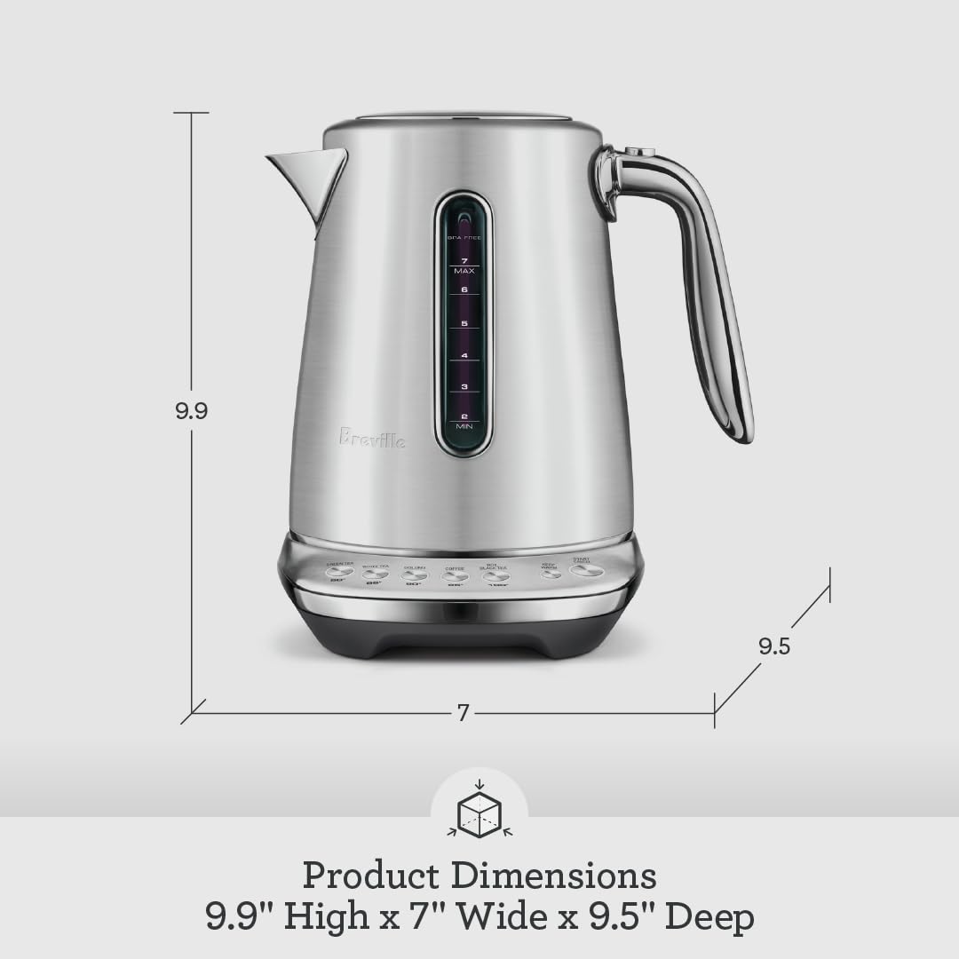 Foto 7 pulgar | Tetera Eléctrica Breville Smart Kettle Luxe Azul - Venta Internacional