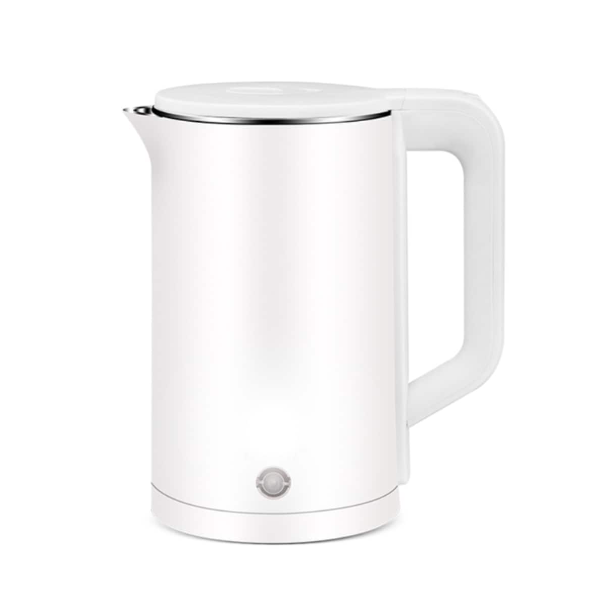 Jarra Hervidora Eléctrica Acero Inoxidable Silenciosa 1.5 L Color Blanco $399