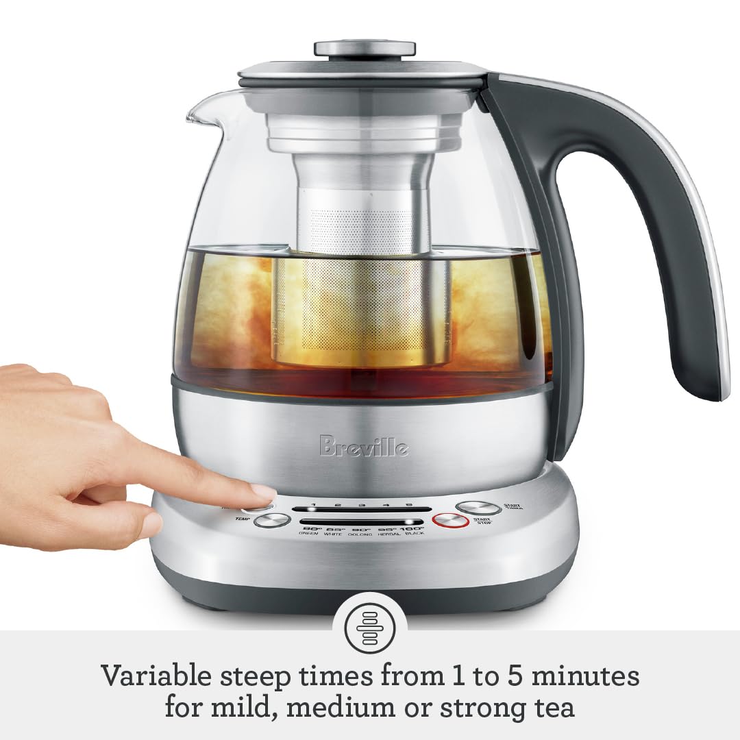 Foto 4 pulgar | Infusor De Té Breville Smart Tea Maker Compact Btm500clr 1l - Venta Internacional.