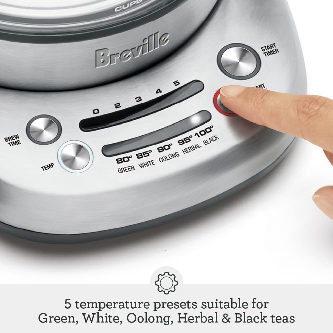 Foto 5 pulgar | Infusor De Té Breville Smart Tea Maker Compact Btm500clr 1l - Venta Internacional.