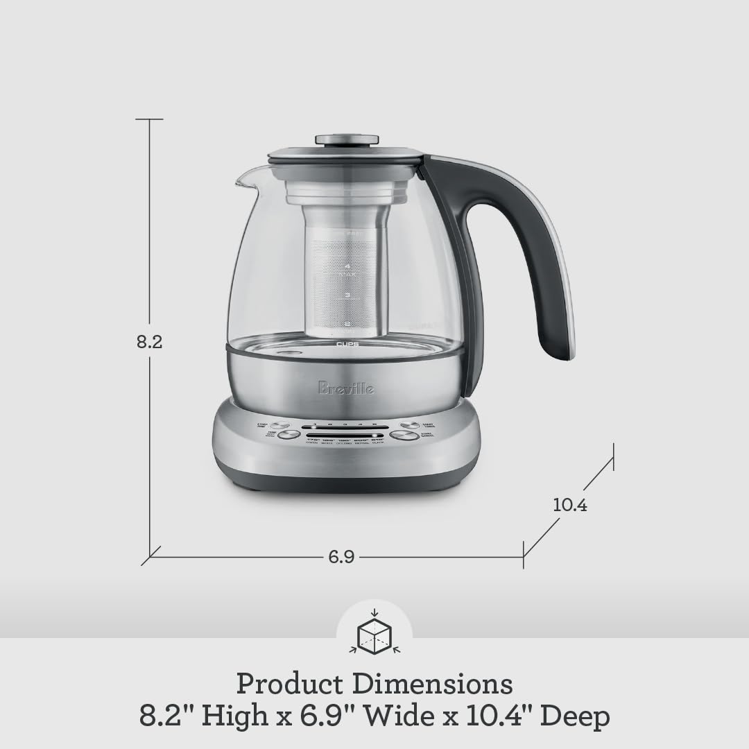 Foto 7 pulgar | Infusor De Té Breville Smart Tea Maker Compact Btm500clr 1l - Venta Internacional.