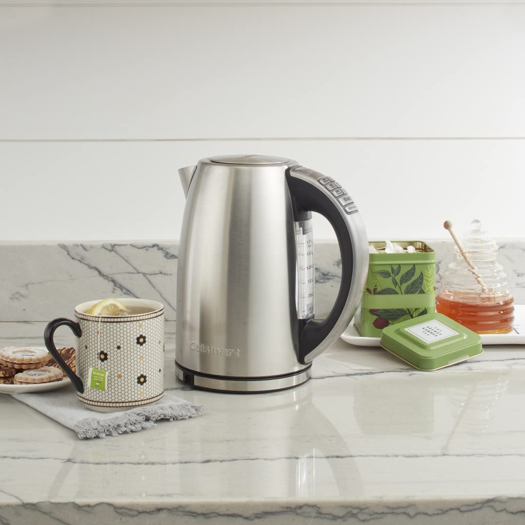 Foto 8 pulgar | Hervidor Eléctrico Cuisinart 1.7 L De Acero Inoxidable 6 Temperaturas - Venta Internacional.
