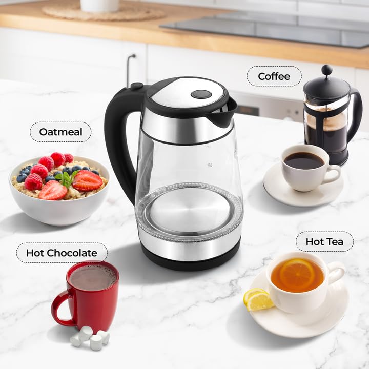 Foto 7 | Hervidor Eléctrico Zulay Kitchen Fast-boiling 1.7l 1500w Negro - Venta Internacional.