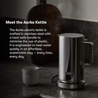 Foto 7 | Aarke Kettle | Stainless Steel Hot Water Kettle | 360° Swivel Base | 1.2l / 5 Cups - Steel - Venta Internacional.