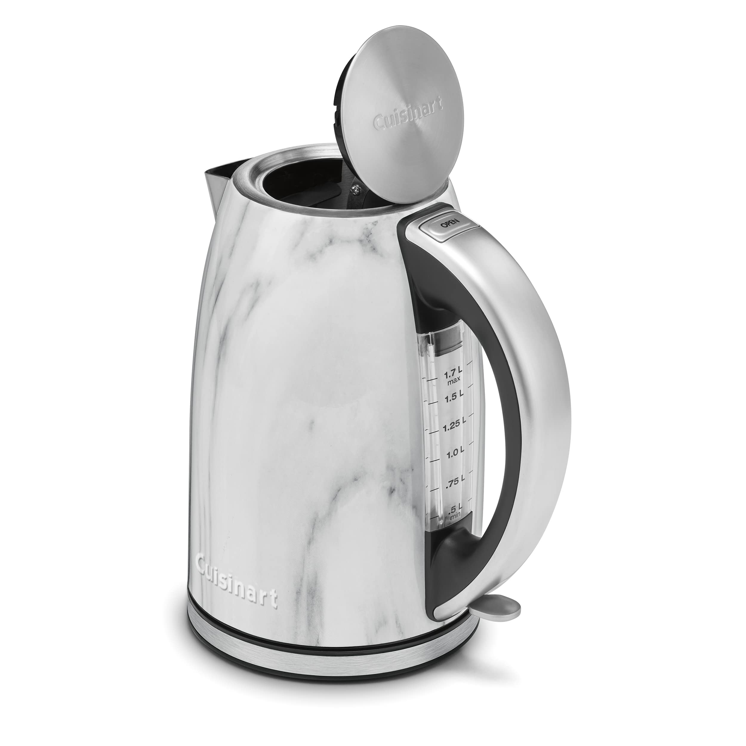 Foto 5 pulgar | Tetera Eléctrica Cuisinart, Inalámbrica, 1.7 L, Jk-17mtg, Mármol - Venta Internacional.