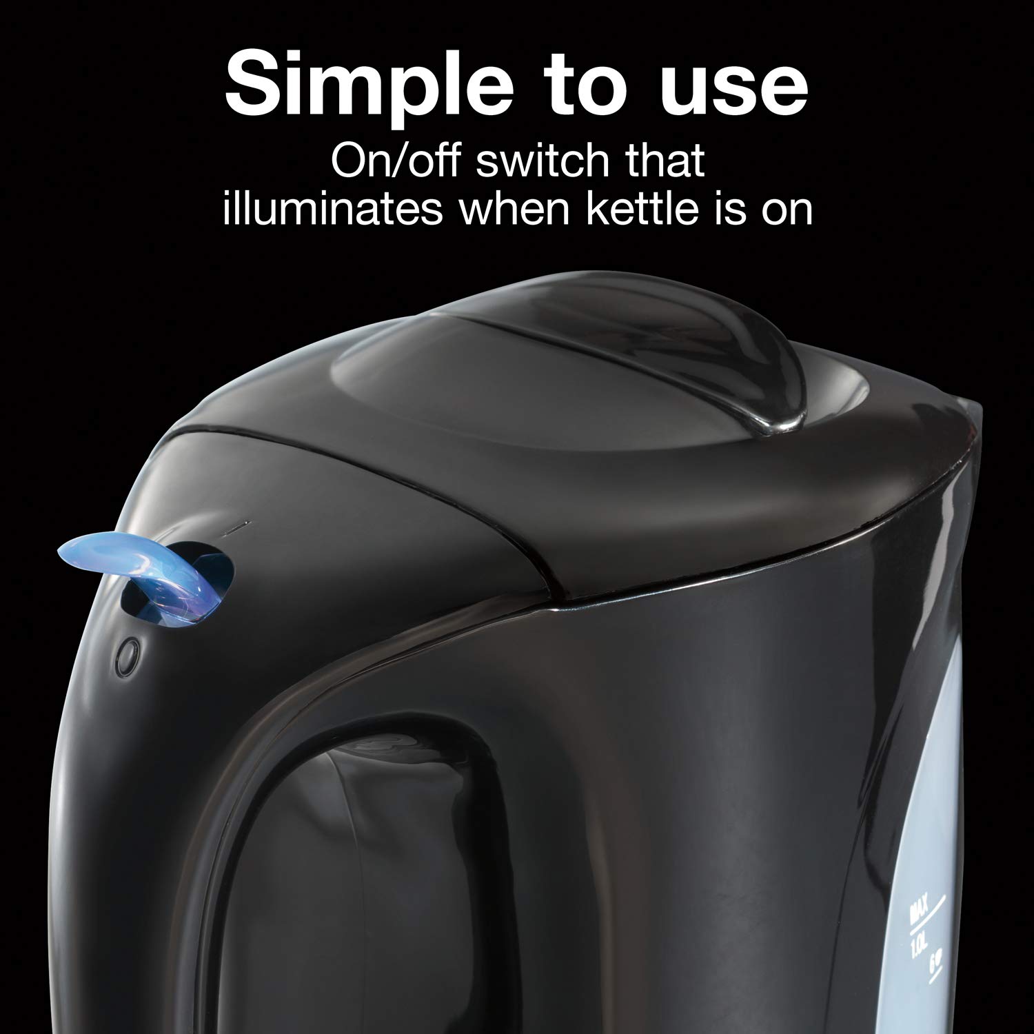 Foto 6 pulgar | Tetera Eléctrica Proctor Silex, Caldera De Agua, 1 L, 1000 W, Negra - Venta Internacional.
