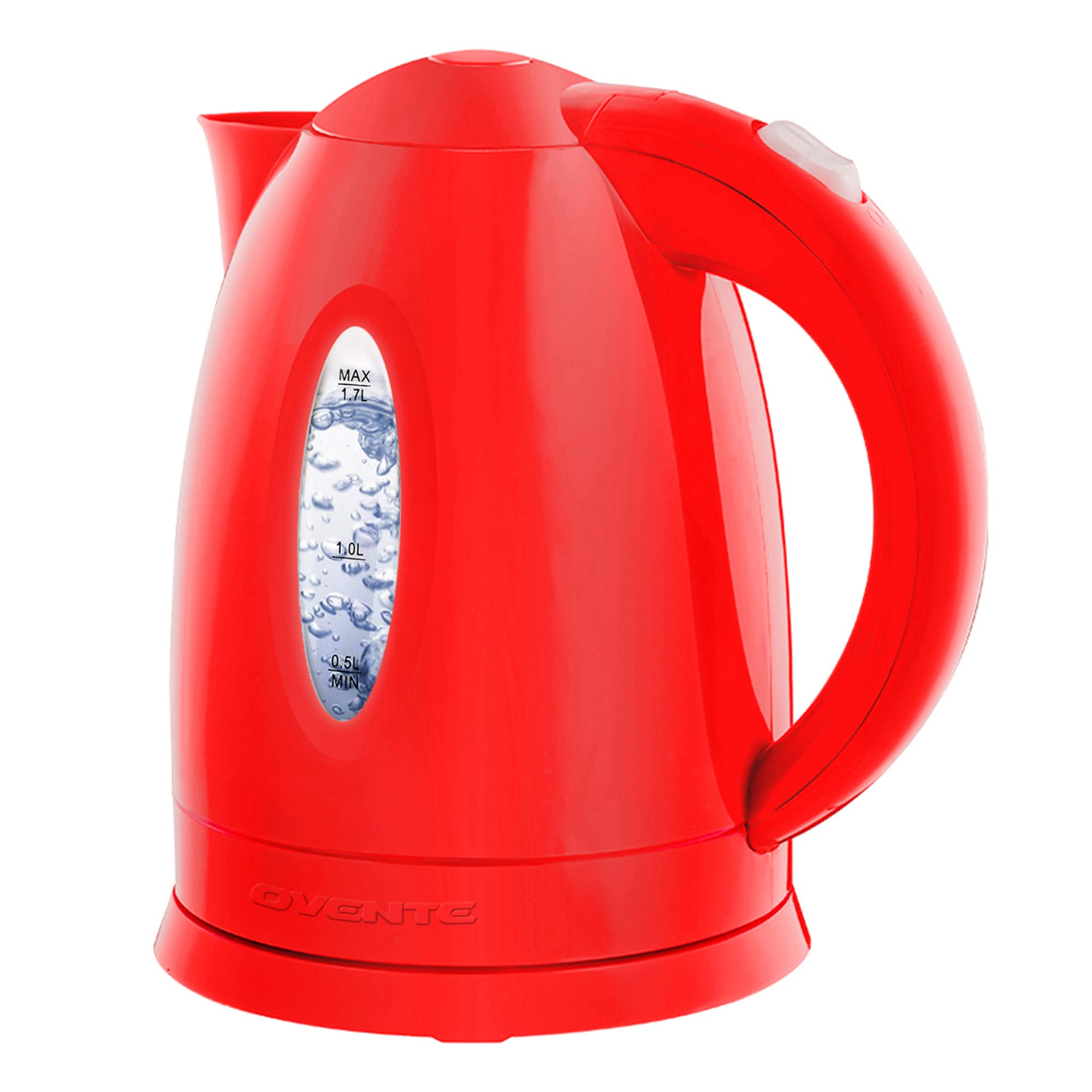 Calentador De Agua Caliente Eléctrico Ovente 1.7l - Rojo Kp72r - Venta Internacional.
