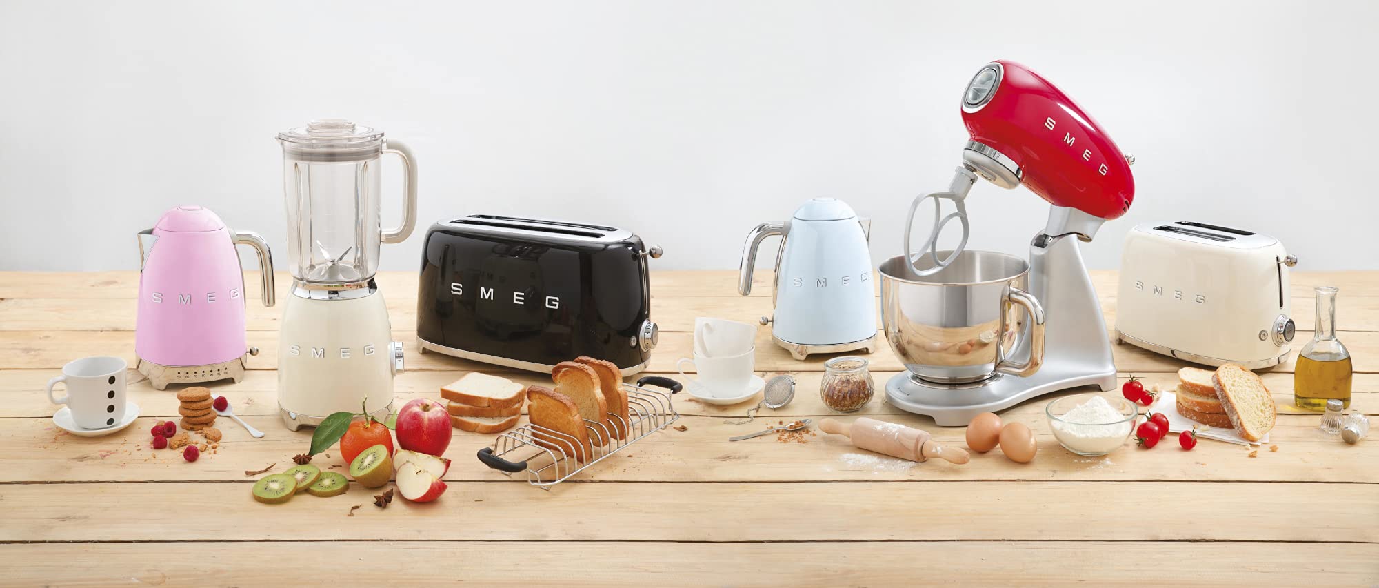 Foto 4 | Hervidor Eléctrico de Agua Smeg 50's Retro Style Klf03pbus Blue - Venta Internacional