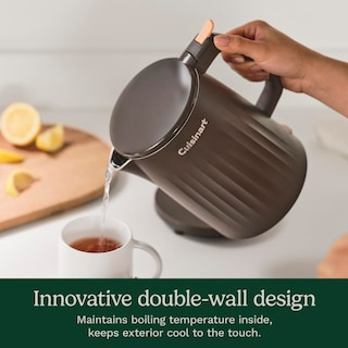 Foto 3 | Hervidor Eléctrico Cuisinart Soho 1l De Doble Pared Negro - Venta Internacional.