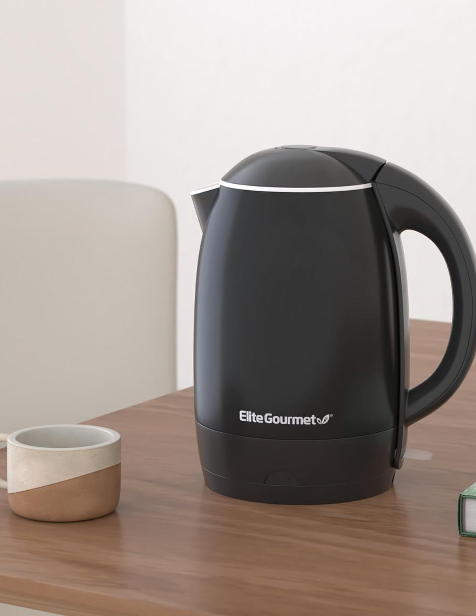 Foto 2 | Hervidor De Agua Elite Gourmet Base Giratoria De 360° 1.8 Lt