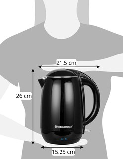 Foto 8 | Hervidor De Agua Elite Gourmet Base Giratoria De 360° 1.8 Lt