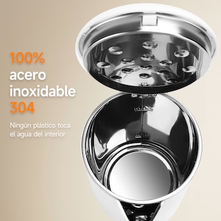 Foto 5 | Hervidor Eléctrico De Agua Jarra 1.7 L 1200w Aigostar