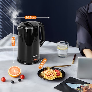 Foto 7 | Tetera Eléctrica Aigostar De 1.7l Y 1200w, Color Negro, Hervidor Rápido