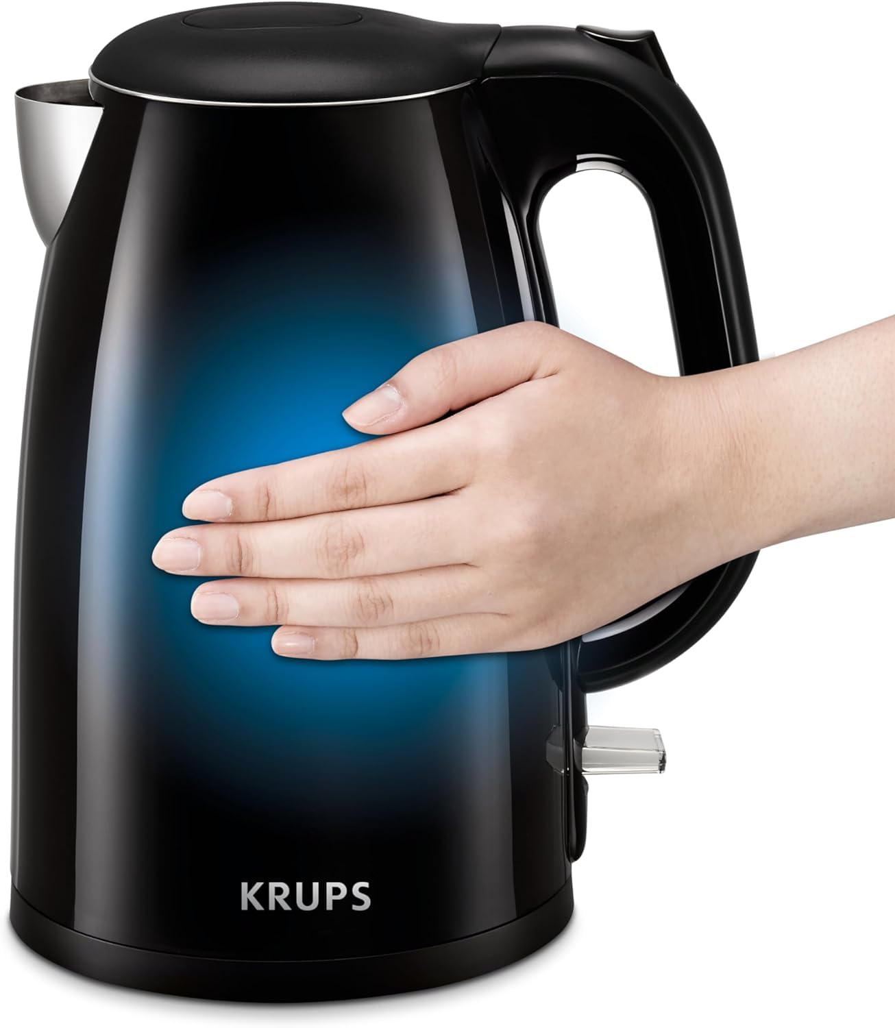 Foto 2 pulgar | Hervidor Eléctrico Krups 1.5l 1500w Cool Touch De Acero Inoxidable - Venta Internacional.