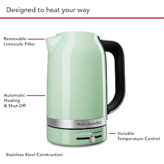 Foto 4 | Hervidor Eléctrico Kitchenaid Kek1701 1.7 L Con Temperatura Variable - Venta Internacional.