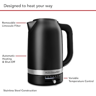 Foto 4 | Hervidor Eléctrico Kitchenaid Kek1701 1.7 L Con Temperatura Variable - Venta Internacional.
