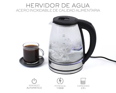 Foto 2 | Hervidor Eléctrico Basitex