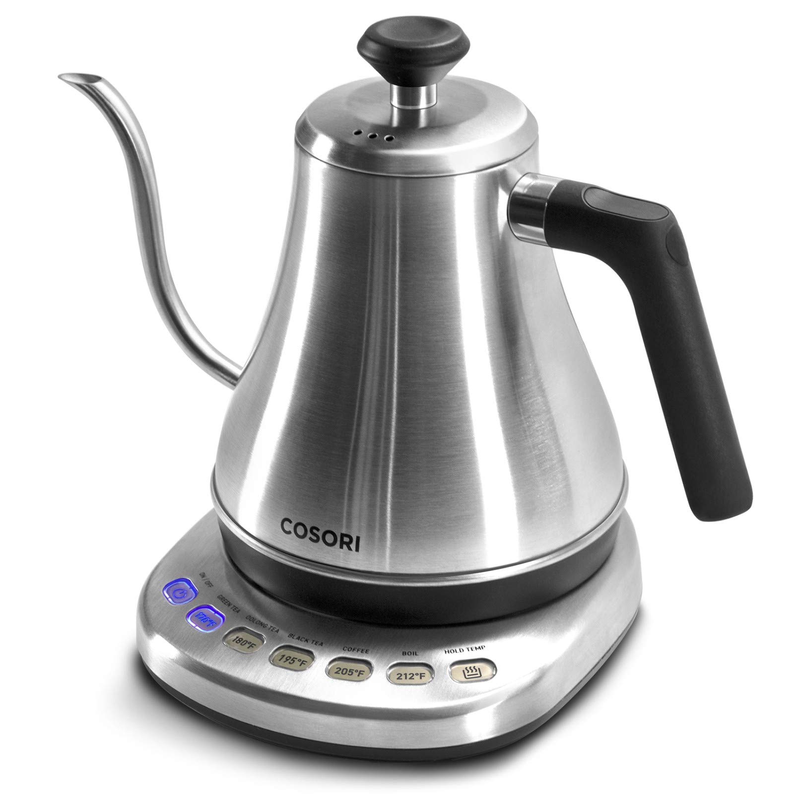 Hervidor Eléctrico De Cuello De Cisne Cosori 0.8l 1200w 5 Presets Variables - Venta Internacional.