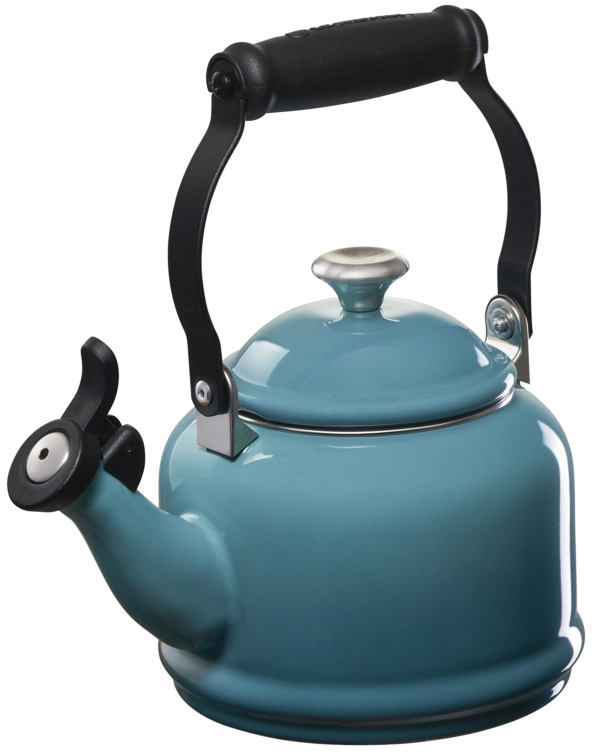 Foto 2 pulgar | Tetera Le Creuset Esmalte On Steel Demi 1.2l Caribbean - Venta Internacional.