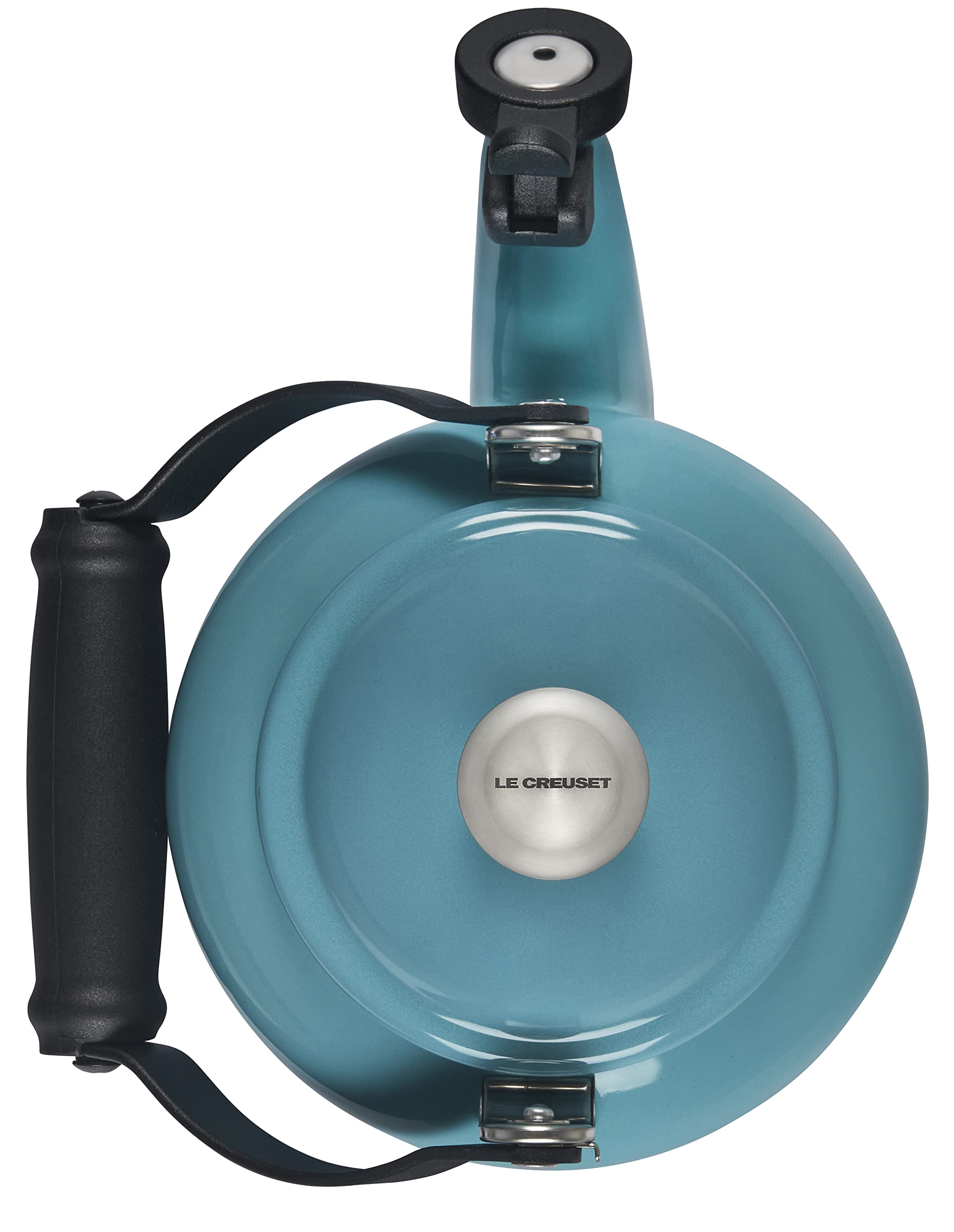Foto 4 pulgar | Tetera Le Creuset Esmalte On Steel Demi 1.2l Caribbean - Venta Internacional.
