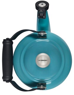 Foto 3 | Tetera Le Creuset Esmalte On Steel Demi 1.2l Caribbean - Venta Internacional.