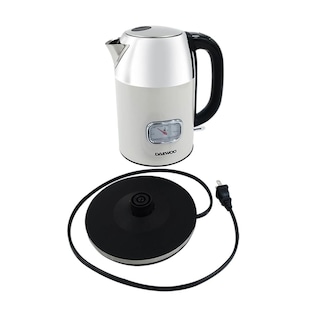Foto 3 | Hervidor de Agua Daewoo DKS-1385 1.7 Litros Acero Inoxidable Negro