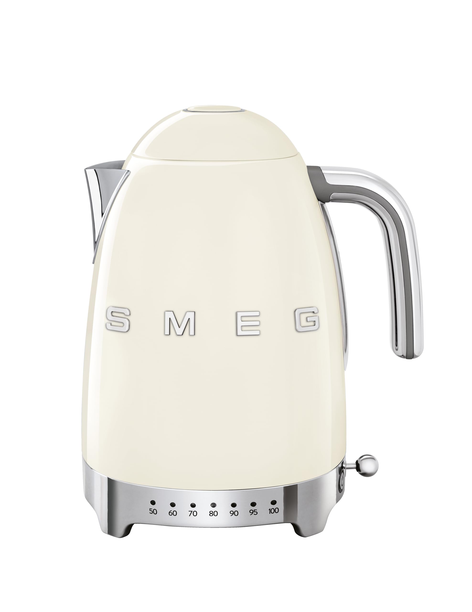 Foto 2 pulgar | Hervidor Eléctrico Smeg 50's Retro 1.7 L De Acero Inoxidable Crema - Venta Internacional.