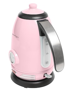 Foto 2 | Hervidor Eléctrico Para Té Y Agua Nostalgia Retro Pink 1.7l - Venta Internacional.