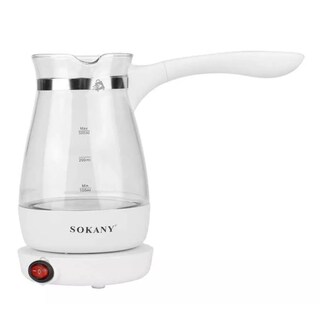Foto 1 | Cafetera Tetera Eléctrica De Vidrio Sokany De 500ml Jarra De Cristal