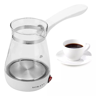 Foto 2 | Cafetera Tetera Eléctrica De Vidrio Sokany De 500ml Jarra De Cristal