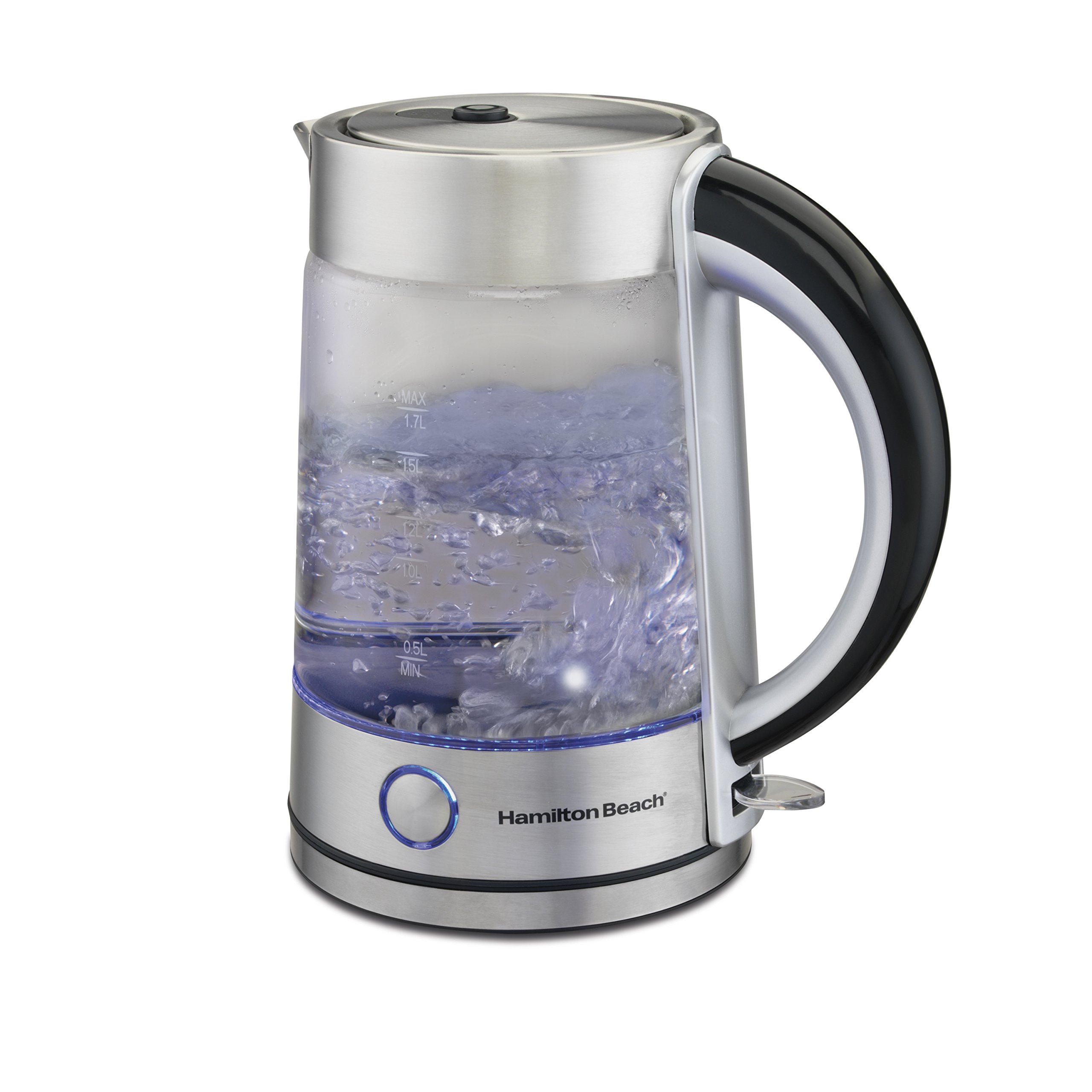 Foto 1 | Tetera Eléctrica Hamilton Beach Modern Glass 1.7l 1500w - Venta Internacional.