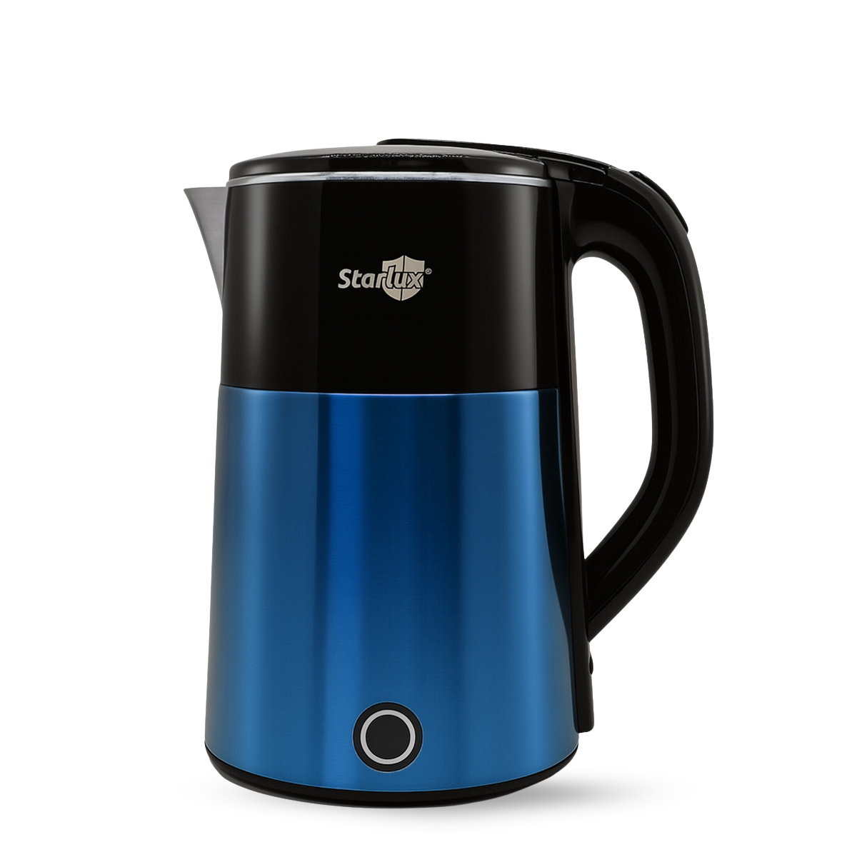 Foto 2 pulgar | Jarra Eléctrica Azul Starlux De 2.3 L  De Acero Inoxidable Y Protector Contra Quemaduras Sl-24155