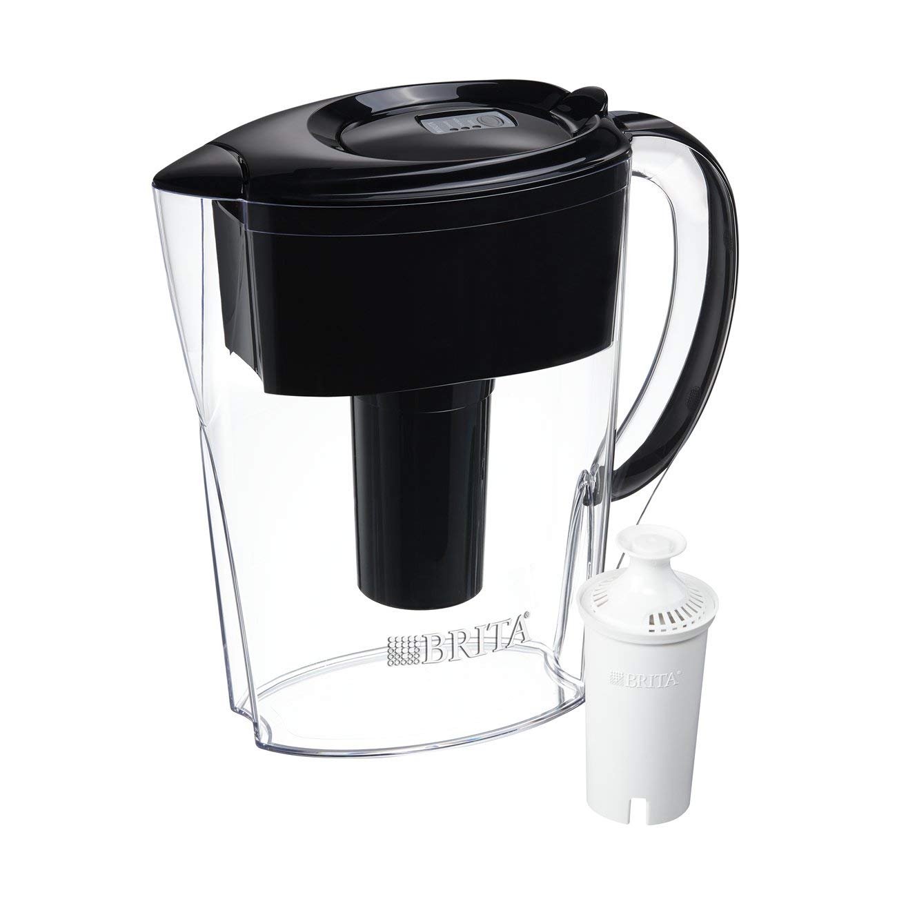 Jarra De Agua Brita Space Saver 1.4 L Sin Bpa Con 1 Filtro - Venta Internacional.