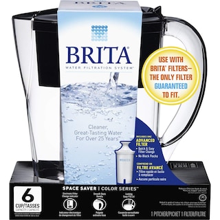 Foto 2 | Jarra De Agua Brita Space Saver 1.4 L Sin Bpa Con 1 Filtro - Venta Internacional.