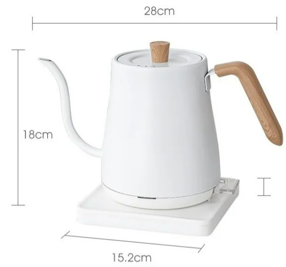 Foto 5 pulgar | Tetera Eléctrica Xtellar Premium De Acero Inoxidable 800 Ml - Control Preciso Y Eficaz