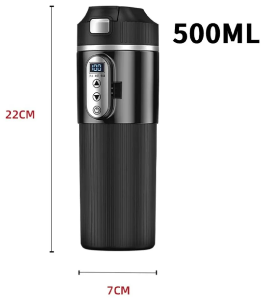 Foto 3 pulgar | Xtellar Hervidor De Agua Eléctrico Automotriz De Alta Capacidad Para Viajes - Ideal Para Automóviles Y Camiones De 12
